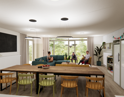 Interior Nest living space